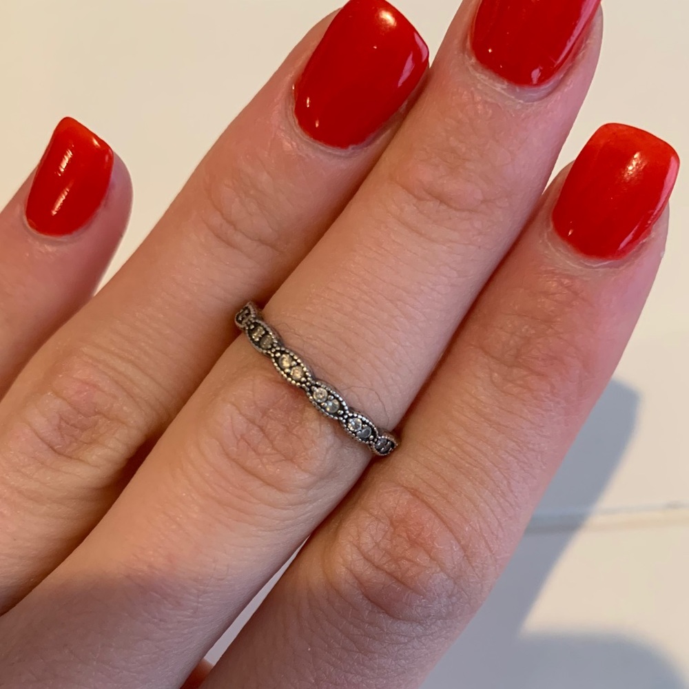 Pandora silver ring